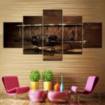 toile tableau ancien