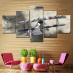 tableau avion vintage