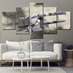 toile avion vintage