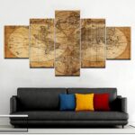 tableau carte monde
