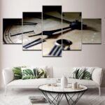 toile horloge