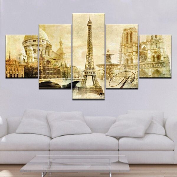 tableau paris vintage
